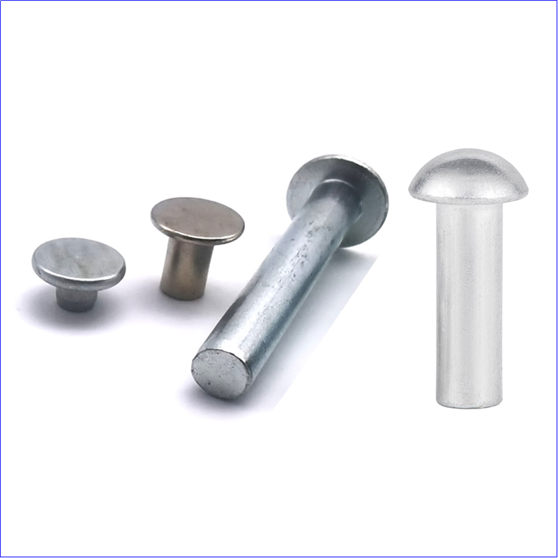 Wie montiert man Vollnieten?