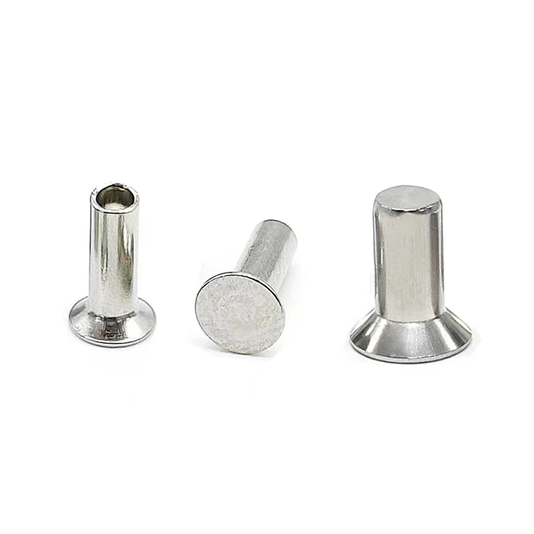 Halbhohlnieten mit Senkkopf