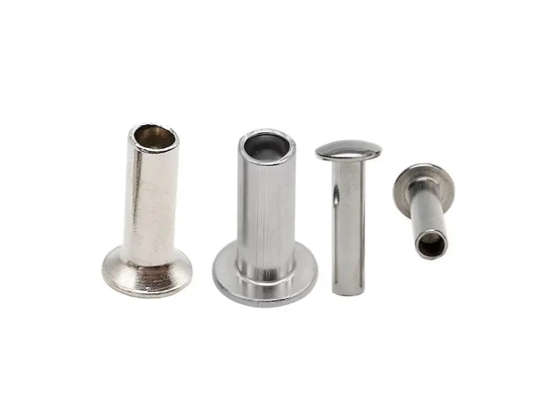 Halbhohlnieten aus Eisen