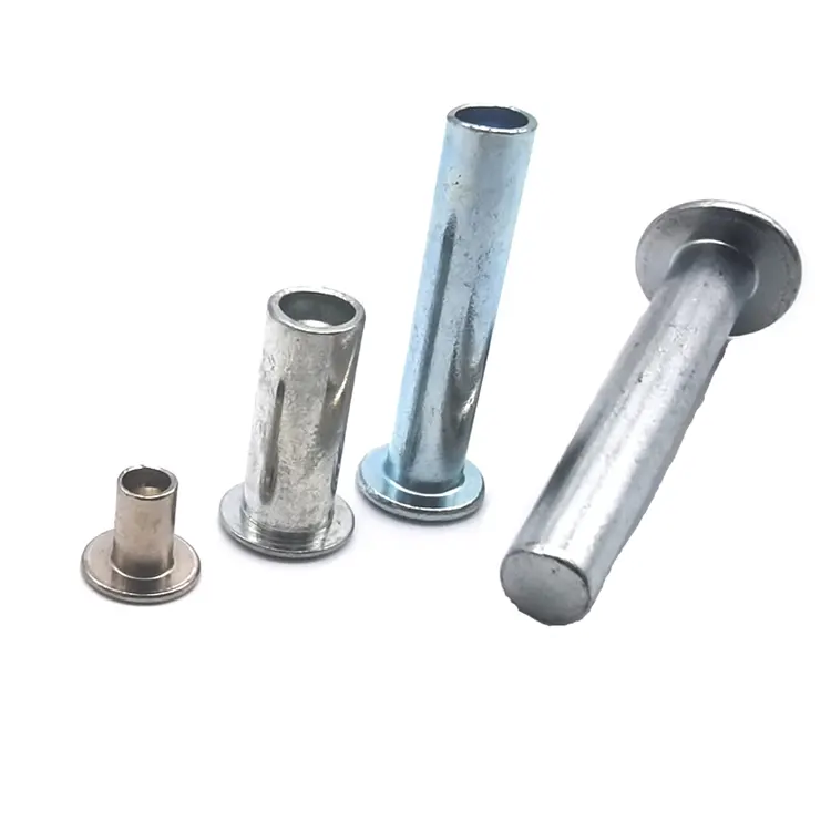 Flachkopfnieten aus Stahl